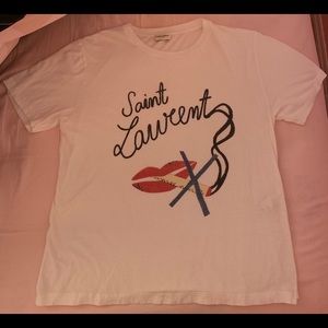 Saint Laurent T-shirt in White